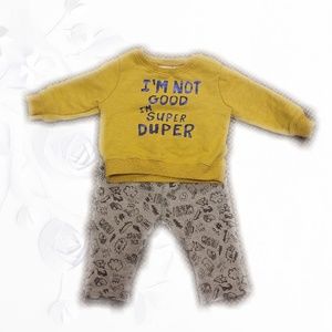 Zara sweatpants and sweatshirt